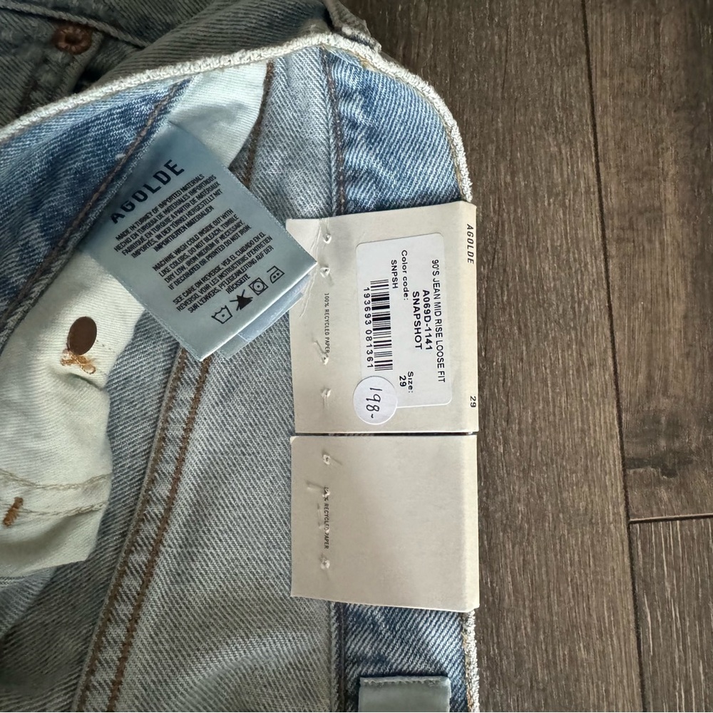 Agolde 90’s Mid Rise Loose Fit Jeans - Picture 5 of 7